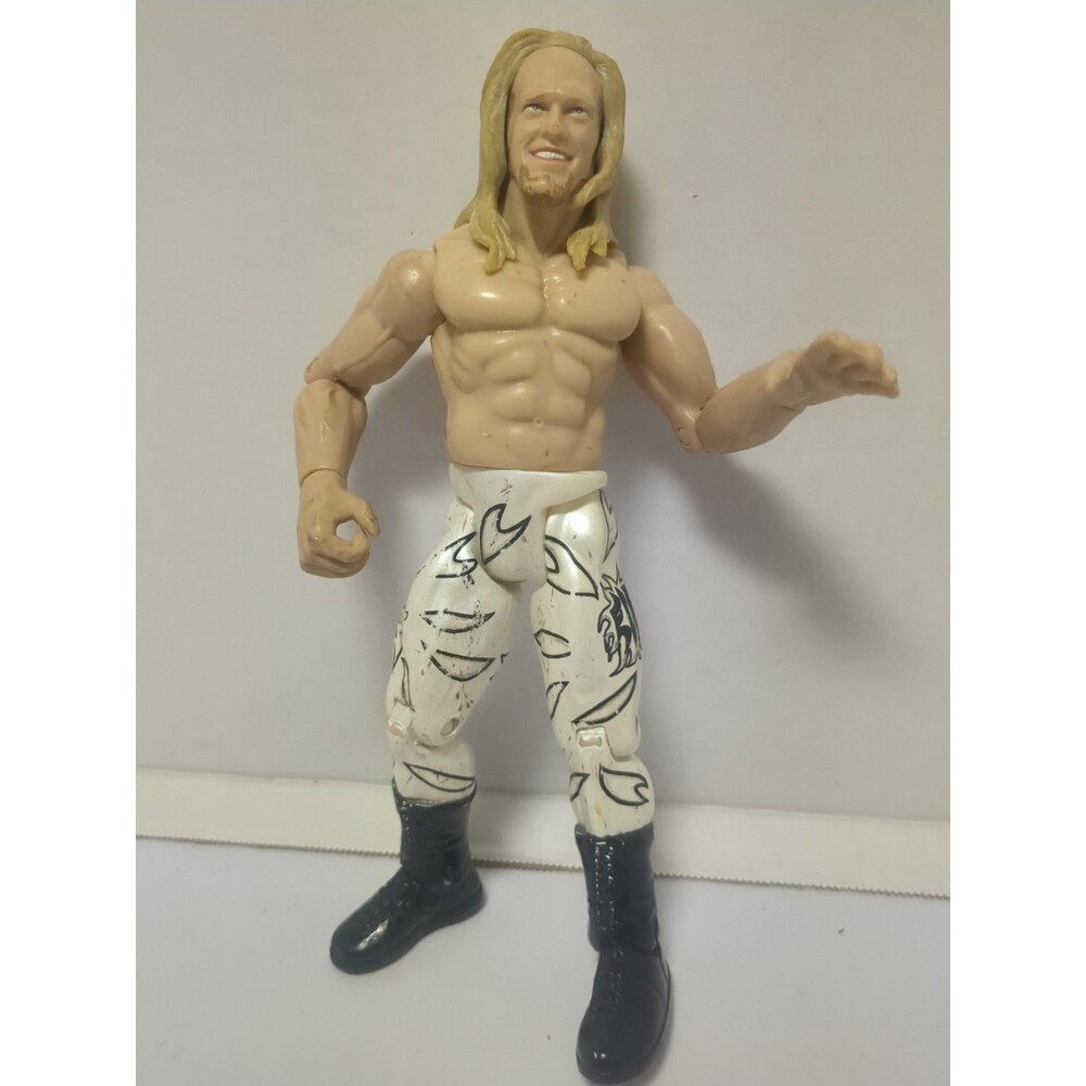 1999 Jakks Titan Tron Live WWE Edge Wrestling Action Figure w/ White Pants
